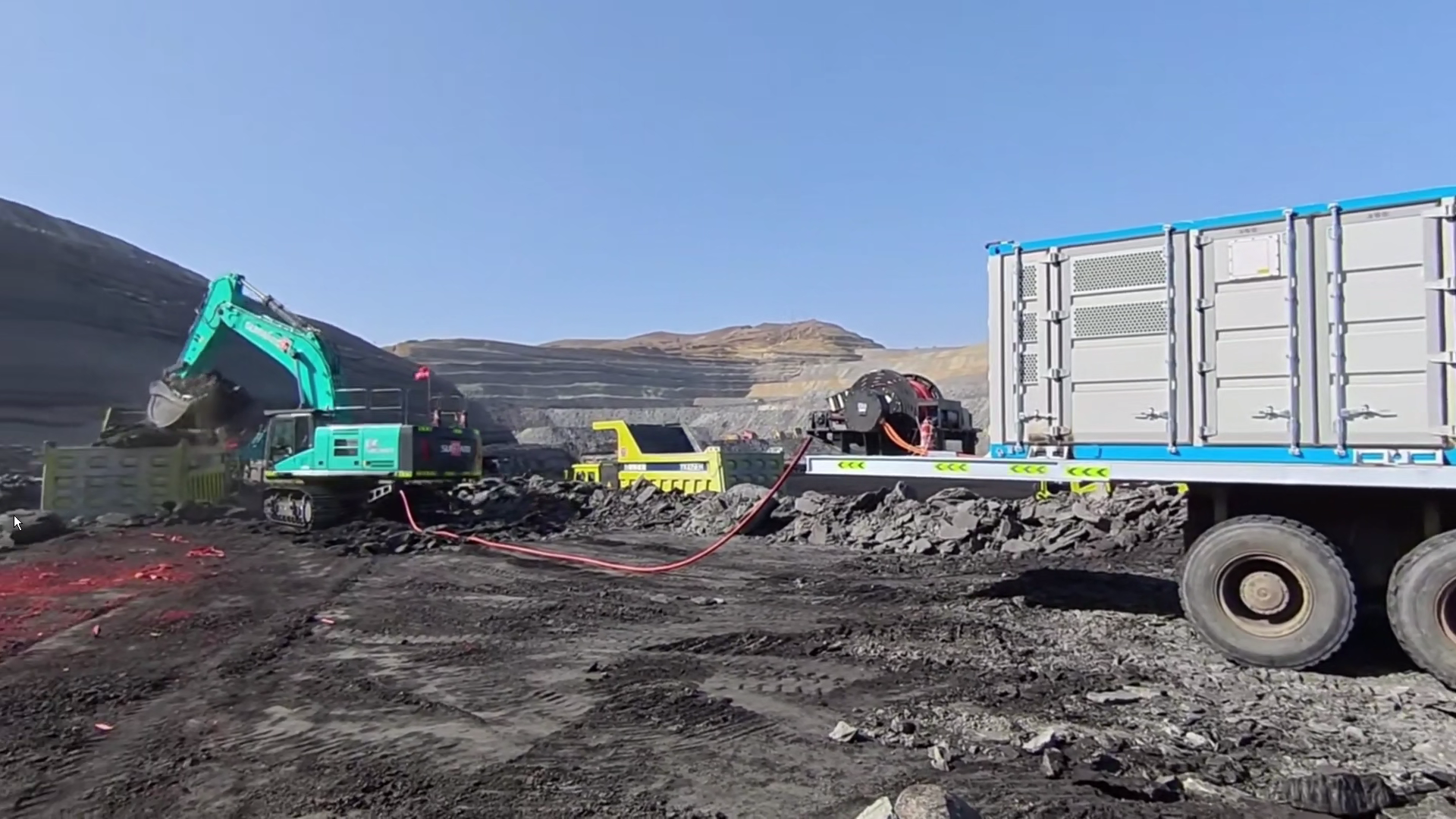 四川水泥矿山车电分离